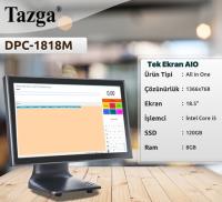 PC-AIO TAZGA DPC-1818M İNTEL I5-3317,8GB,120GB SSD,18.5" MULTI TOUCH POS